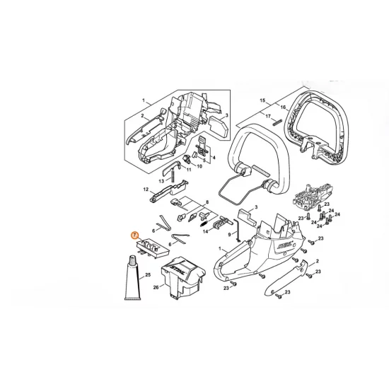 STIHL  Moduł elektroniczny 4521 430 1401